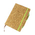 A5 Cork Lime Green Notebook and Pen