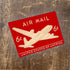 Air Mail Stamp - Metal Wall Sign
