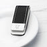 Black Leather Money Clip PER314-ROM