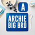 Boy’s Personalised Bro Placemat Set