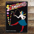 Delicious Chocolate Smarties Rowntrees - Metal Advertising Wall Sign