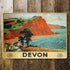 Devon British Railways Southern Region- Metal Travel Wall Sign