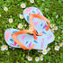 Fabulous Flamingos Child's Personalised Flop Flops PER2306-SML