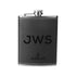 Faux Leather Hip Flask for Travel and Gifts - Elegant Portable Liquor Flask with Funnel