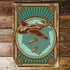 Fighter War Plane Metal Wall Sign Plaque