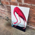 Flamingo Botanical Illustration John James Audubon Metal  Wall Sign