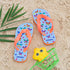 Fluttering Butterfly Child's Personalised Flip Flops PER2302-SML