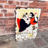 French Reine De Joie - Metal Advertising Wall Sign