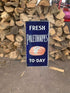 Fresh Sausages Today 24  Metal Wall Sign