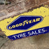 Good Year Tyres Sales Motorbike - Metal Advertising Wall Sign