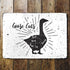 Goose Cut - Metal Wall Sign Plaque