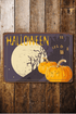 Halloween Pumpkin  - Metal Vintage Wall Sign