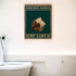 Hedgehog Your Butt Napkins My Lady Lord Bathroom Toilet - Metal Plaque Wall Sign