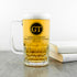 Initials Circled Beer Glass Tankard