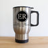 Initials Monogram Mum/ Dad Silver Travel Mug PER275-MUM