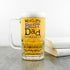 Personalised World's Best Dad Beer Glass Tankard