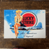 Lucky Strike American Cigarettes - Metal Advertising Wall Sign