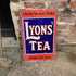 Lyons Tea A Packet For Every Pocket - Metal Advertising Wall Sign