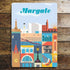 Margate - Metal Travel Wall Sign