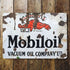 Mobiloil Motor Oil - Metal Advertising Wall Sign