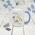 My Mini Masterpiece Personalised Artwork Coloured Mug PER2072-BLU