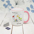 My Mini Masterpiece Personalised Artwork Coloured Mug PER2072-PNK
