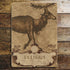 Mythical Deer - Metal Humour Wall Sign
