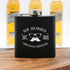 Original Hipster's Black Hip Flask