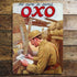 Oxo Cube Be Sure To Send - Metal Advertising Wall Sign