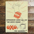 Oxo Cube For Beefy Dishes - Metal Advertising Wall Sign