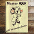 Oxo Cube Master Oxo - Metal Advertising Wall Sign