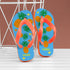 Partying Pineapples! Child's Personalised Flip Flops PER2324-SML