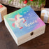 Personalised Colourful Baby Unicorn Christmas Eve Box PER3244-LRG