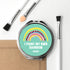 My Own Rainbow Round Compact Mirror PER3477-GRN