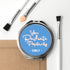 Radiate Positivity Round Compact Mirror