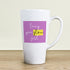 You Glow Girl Latte Mug — Inspirational Morning Coffee Cup to Brighten Your Day