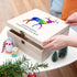Personalised Geometric Reindeer Christmas Eve Box PER3602-LRG