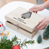 Personalised Baby Penguin First Christmas Box PER3603-SML