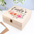 Personalised Flower Garland Accessories Box