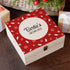 Personalised Cat Treats Christmas Box