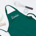 Personalised Children's Green Waterproof Apron PER5249