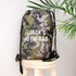 Personalised Kids Camo Drawstring Bag PER5662