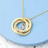 Personalised Russian Ring Necklace PER5766