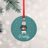 Personalised Polar Bear Christmas Decoration PER5995