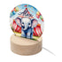 Personalised Kid's Circus Elephant LED Night Light