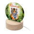 Personalised Kid's Jungle Tiger LED Night Light