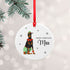 Personalised Big Dog Christmas Ornament