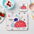 Personalised Children’s Pastel Ladybird Placemat Set