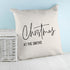 Personalised Christmas at the X Cushion Cover