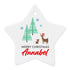 Personalised Christmas Deer Decoration